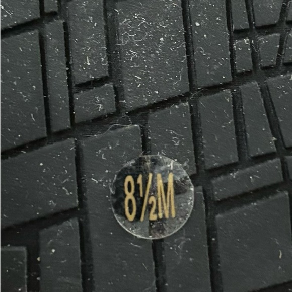 J/Slides black lug sole loafers Size 8.5 - Picture 7 of 11